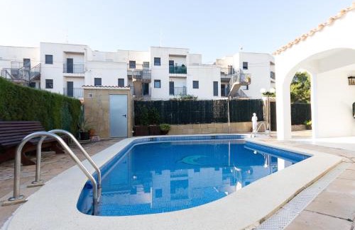 Calafat House | Relaxing Innouthoume Casa with Pool, Steps from Ham I Beach