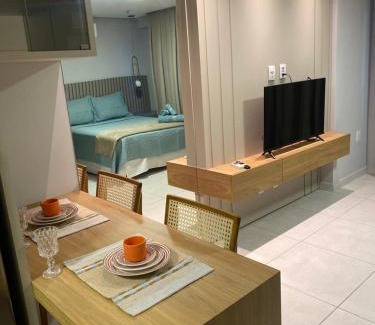 Plano Diretor Sul Apartment | Discover Inova Flats: Pet-Friendly Stay with Pool Access
