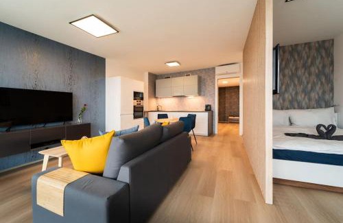 Brno-stred Apartment | Convenient Studio in Brno-Center with Parking Access