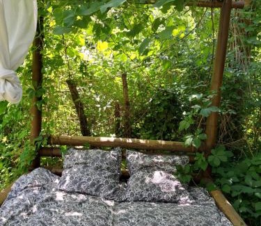 Saumane Other | Insolite - Nuit à la belle étoile dans gazébo thaï près de la rivière