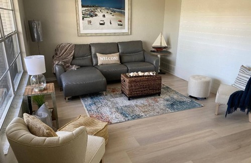 Breakers House | Insta-Worthy Beach House with Pool, Steps from No-Drive Beach