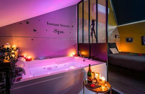 Bourgoin-Jallieu Apartment | Experience Instant Secret & Spa: Top-Rated with Hot Tub