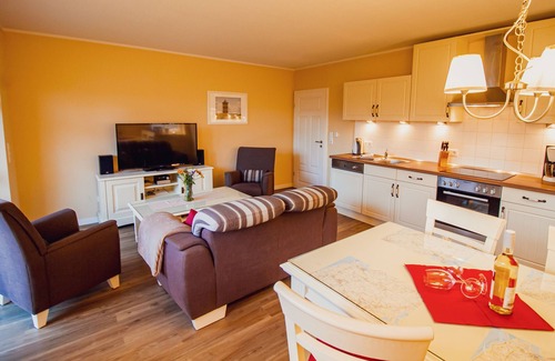 Visquard Apartment | Elegant Int Hörn 1 EG: Pool, Spa & Family-Friendly Stays