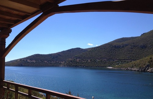 Arkadiko Chorio House | Into The Blue Apartment 2: Ocean Views & Family-Friendly Stay