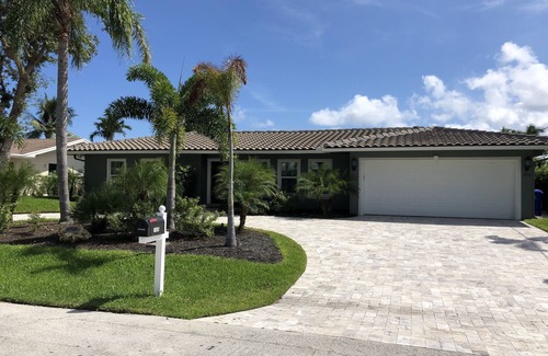 Bel Air House | Waterfront Pool Home: Walk to Beach & Enjoy Ocean Views