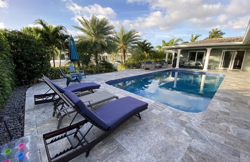 Bel Air House | Waterfront Pool Home: Walk to Beach & Enjoy Ocean Views