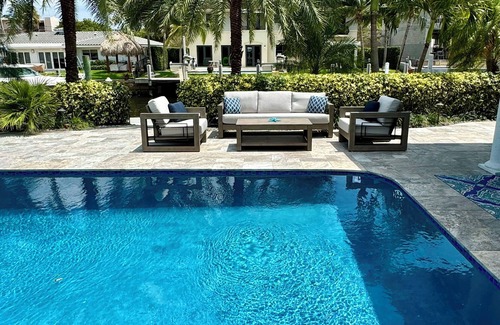 Bel Air House | Waterfront Pool Home: Walk to Beach & Enjoy Ocean Views