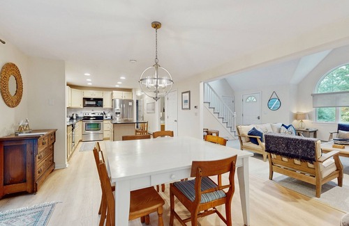 East Falmouth House | Cozy Dog-Friendly Retreat with Deck & Firepit, Rated 9.8