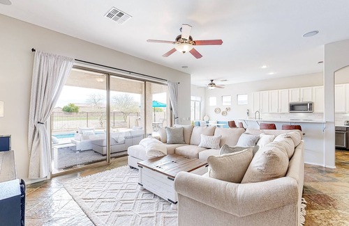 Laveen Village House | Pet-Friendly Retreat with Pool, Firepit & High-Speed WiFi
