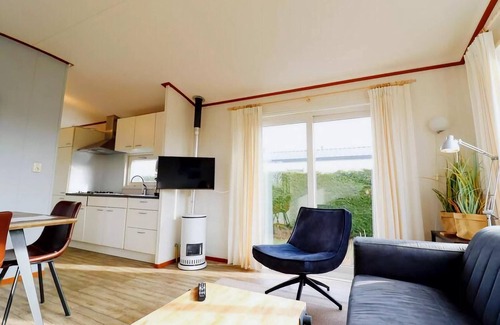 Hollum Ski Chalet | Inviting Dune Chalet in Hollum near Golf Course