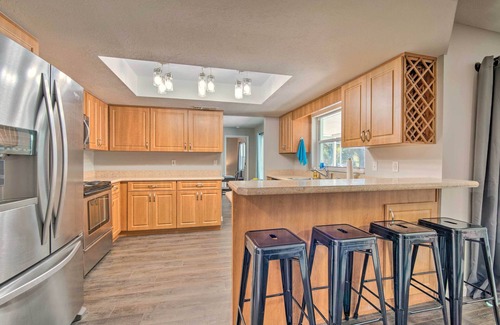 Citrus Springs House | Tranquil Citrus Springs Retreat with Heated Pool & Ocean View