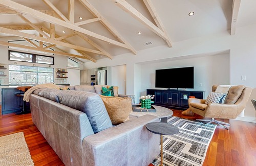 Westwood House | Cozy Retreat with Hot Tub, Enclosed Yard & Full Kitchen