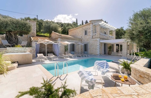 Peroulion Villa | IonianStone Luxury Villa Aether