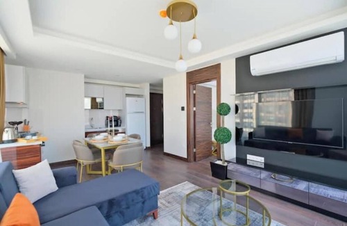 Basaksehir Apartment | Iradah Gayrimankul 1+1 super apt with balcony -A