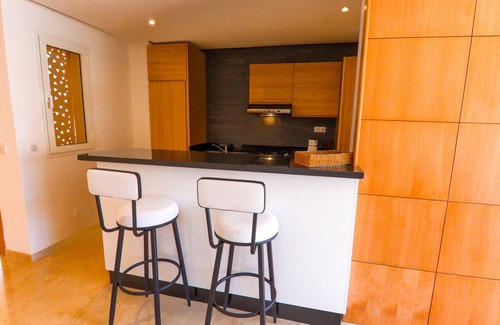 Tamrhakht Apartment | Relax at Iris Taghazout: Oceanfront Pool & Breakfast Included