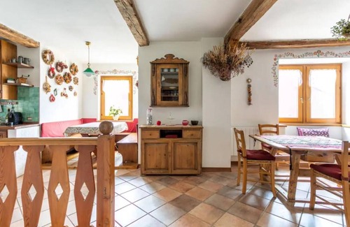 Pellizzano Cabin | Heritage iRIVAS Lodge with Breathtaking Dolomite Views