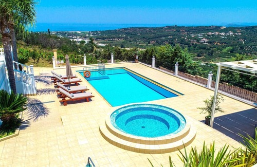 Polemarchi Villa | Discover Iro Royal Villa in Polemárchi, Crete with Pool