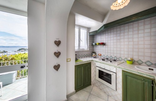 Ischia Porto House | Ischia Dream Visions: Cozy Oceanfront Apartment with Pool