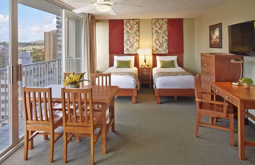 Waikiki Hotel | Island Escape with Resort Amenities and Breathtaking Balcony Views