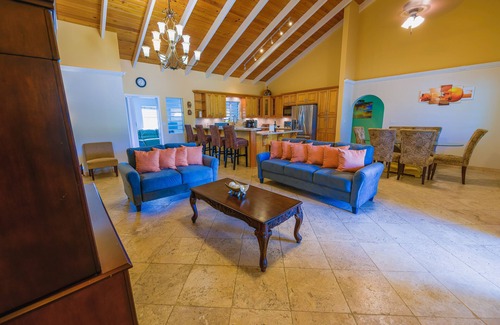 Frederiksted Southeast House | Island Oasis Family Home: Rated 10/10 with Breakfast & Kitchen