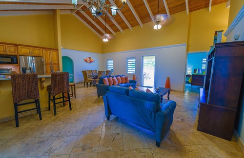 Frederiksted Southeast House | Island Oasis Family Home: Rated 10/10 with Breakfast & Kitchen