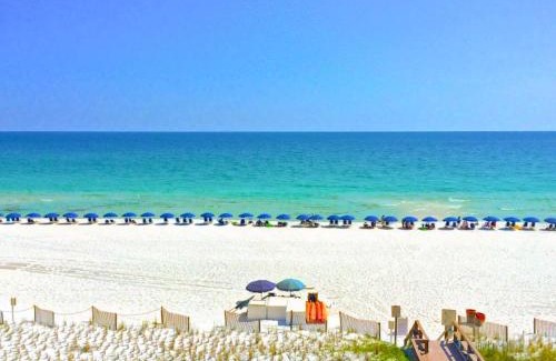 Fort Walton Beach Apartment | Oceanfront Island Princess 506 with Pool & Great Reviews