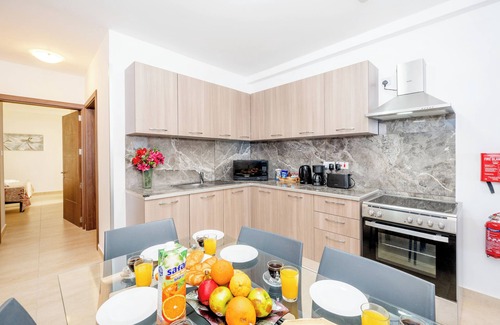 Bugibba Apartment | Family-Friendly Islet Seafront Apartment with Ocean Views