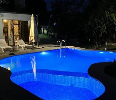 Azerbaijan Ski Chalet | Relaxing Istisu Valley Spa with Pool and Child-Friendly Fun