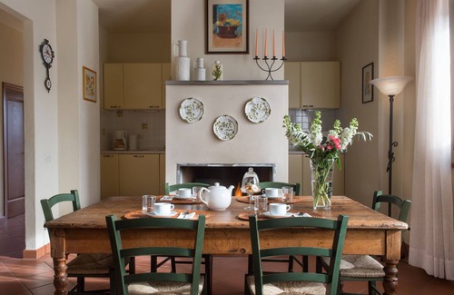 Lucolena Apartment | Guest Rated Villa il Castellaccio: Chianti Pools & Dining