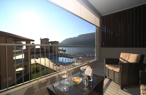 Maccagno Apartment | Exceptional 2 Bedroom Lake Maggiore Apartment with Pool