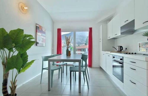 Maccagno Apartment | Golfo Gabella Penthouse with Pool and Spa Amenities