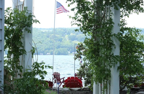 Hammondsport House | Grape Life Retreat: Lake Views, Beach Access & Top Amenities