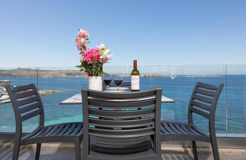 Bugibba Apartment | Ivory Suite Bugibba Seafront with Family-Friendly Amenities