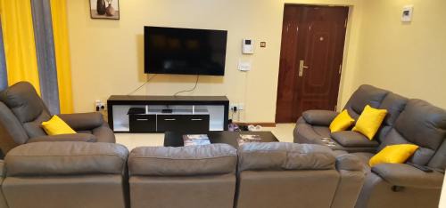 Ruiru Apartment | Family-Friendly Jacaranda Gardens with Pool & Hot Tub