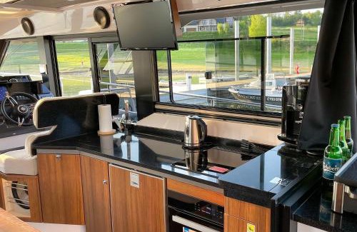 Grodek Nad Dunajcem Boat Rental | Experience the Northman 1200 Electric Yacht with Ocean Views