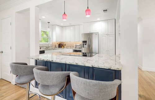 San Jose House | Jacksonville Lake House with Heated Pool