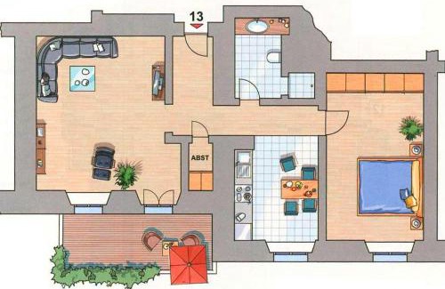 Hohen Niendorf Apartment | Child-Friendly Escape at Jagdschloß zu Hohen Niendorf
