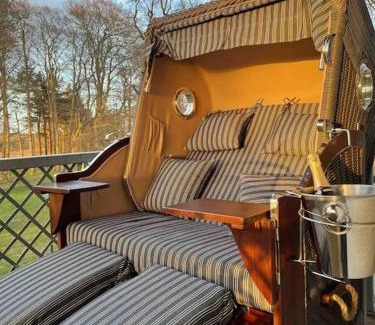 Hohen Niendorf Apartment | Discover the Jagdschloss Suite: Your Castle Retreat Awaits