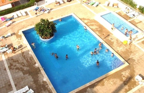 Salou City Centre Apartment | Jaime I: Oceanfront Apartment with Pool & Hot Tub Access