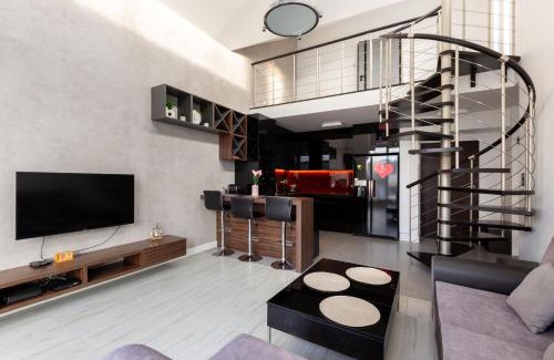 Gdynia Apartment | Stylish Janki Bryla Two-Level Apartment - Rated 9.7/10