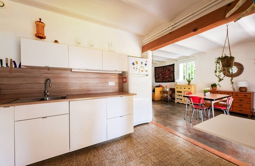 Saint-Barnabe Apartment | Jardin Bohème - Jardin, terrasse et cuisine d'été.