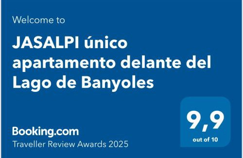 Banyoles Apartment | Stunning JASALPI Apartment Overlooking Banyoles Lake