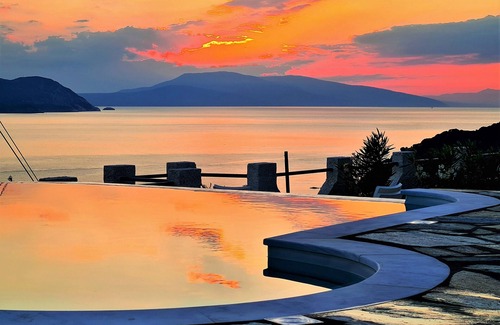 Xanthi Region House | JASMINE House: Oceanfront Retreat with Panoramic Pool