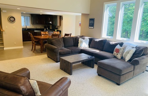 North Troy House | Exceptional Jay Peak 3 Bedroom Trailside Condo on Mountain