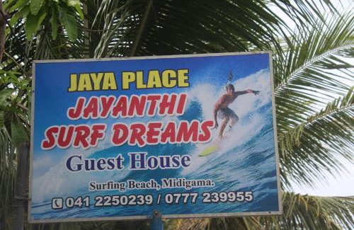 Midigama East Hotel | Relax at Jayanthi Surf Dreams: Private Beach & Ocean View