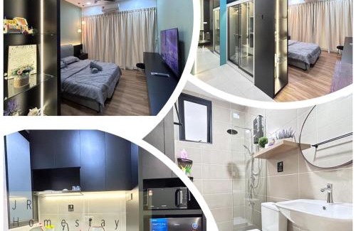 Kuching Apartment | Inviting Jeff and Ricky Homestay: Poolside Retreat Awaits
