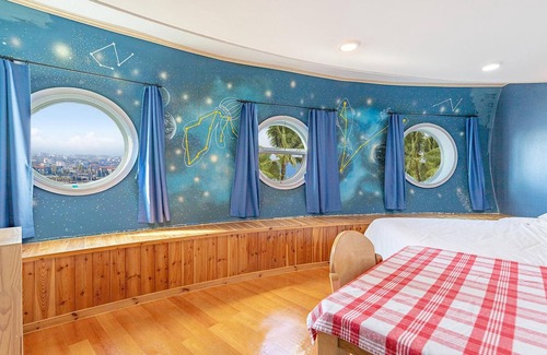 Aewol House | Explore Jeju UFO Pension: Family-Friendly Stay with Kitchen
