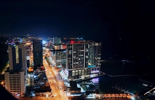 Downtown Kota Kinabalu Apartment | Unforgettable Jesselton Suite with Sea and City Views