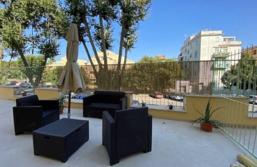 Tuscolano Apartment | Explore Tuscolana Suite 01: Terrace & Pool Amenities Await