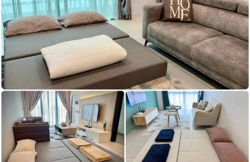 Kuching Apartment | Discover Jk DeLOFTS: Ideal for Large Groups with Pool